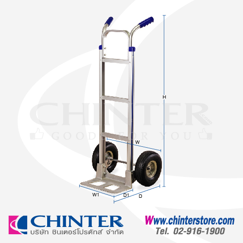 WTA-002 รถเข็นอลูมิเนียมงานหนัก - CHINTER.COM